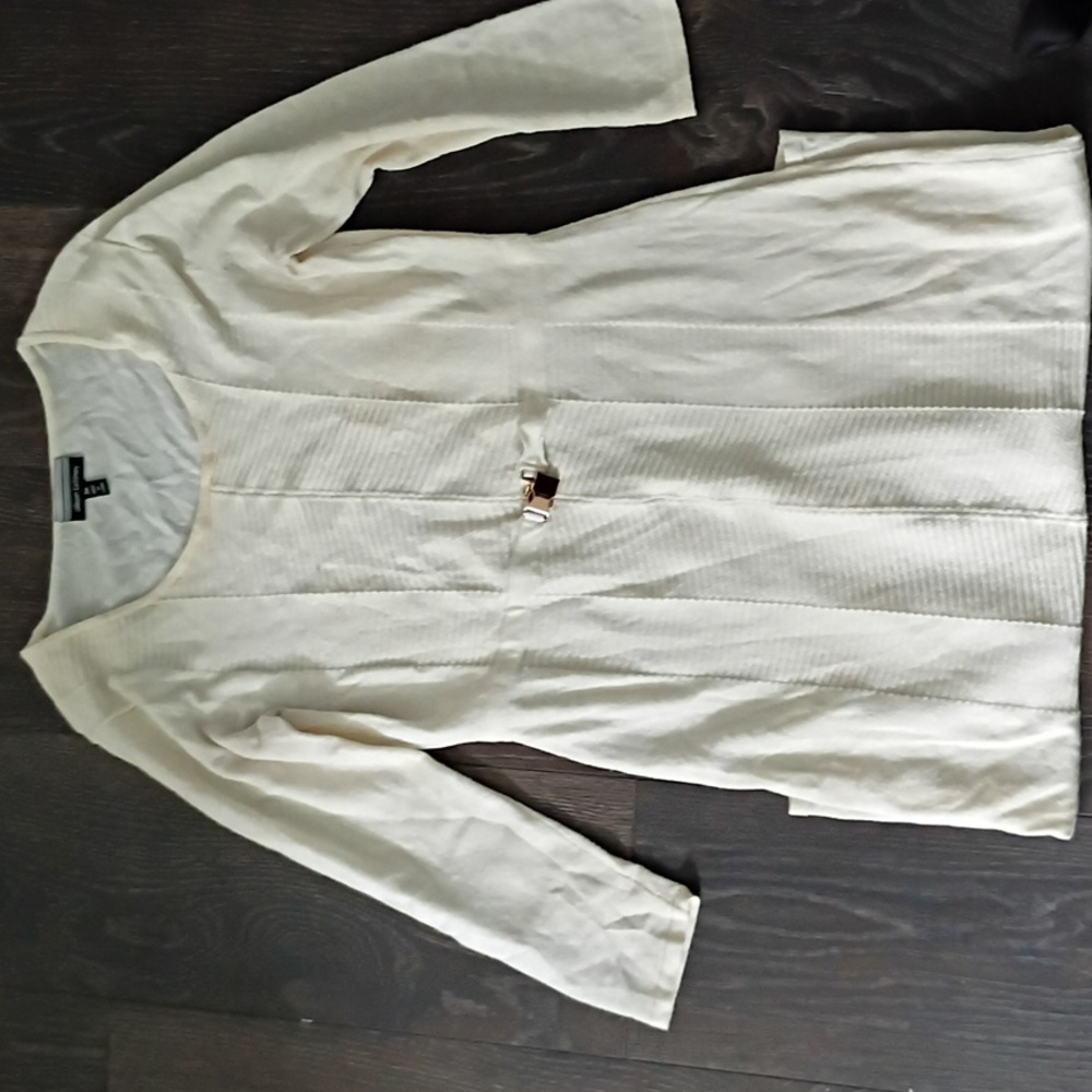 Allison Brittney Soft Cream Top